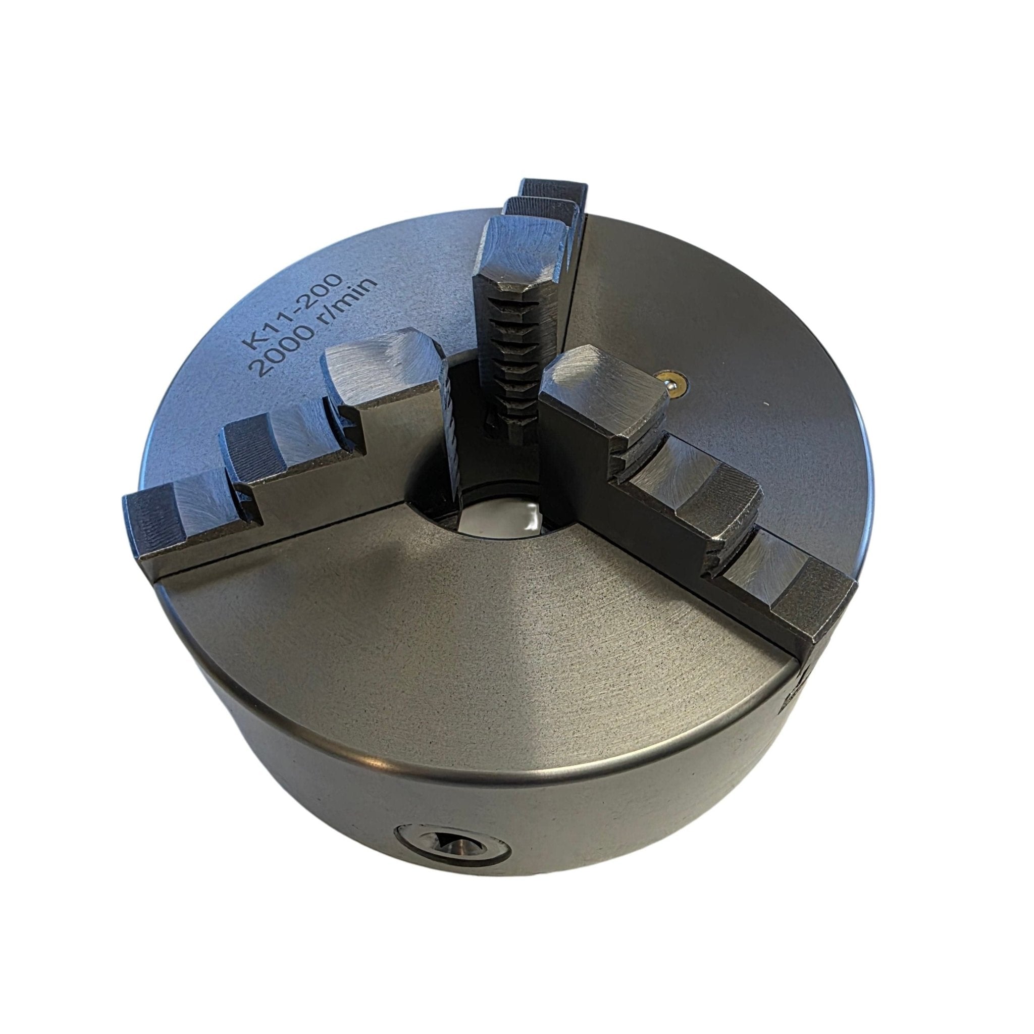 K11-200 3-Jaw 200mm Self-Centering Manual Lathe Chuck - Twin Eagle Imports