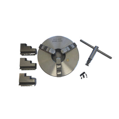 K11-200 3-Jaw 200mm Self-Centering Manual Lathe Chuck - Twin Eagle Imports
