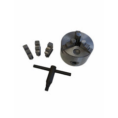 K11-80 3-Jaw 80mm Self-Centering Manual Lathe Chuck - Twin Eagle Imports