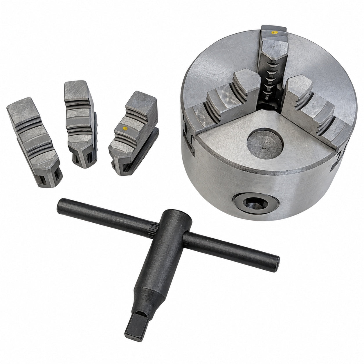 K11-80 3-Jaw 80mm Self-Centering Manual Lathe Chuck - Twin Eagle Imports