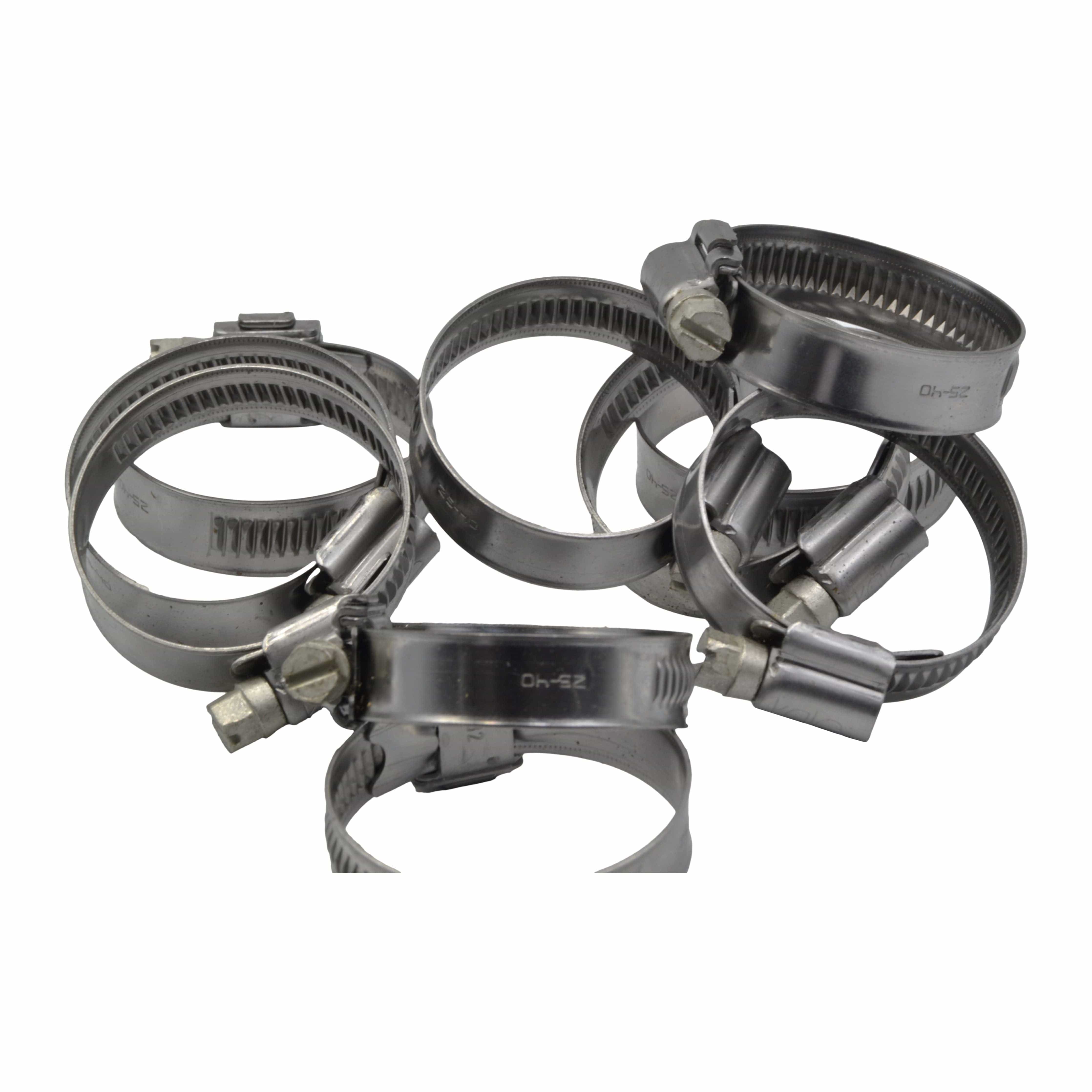 Kale Grab Kits 10 Piece Kale 304 Stainless Steel 25-40mm Worm Drive Hose Clamp
