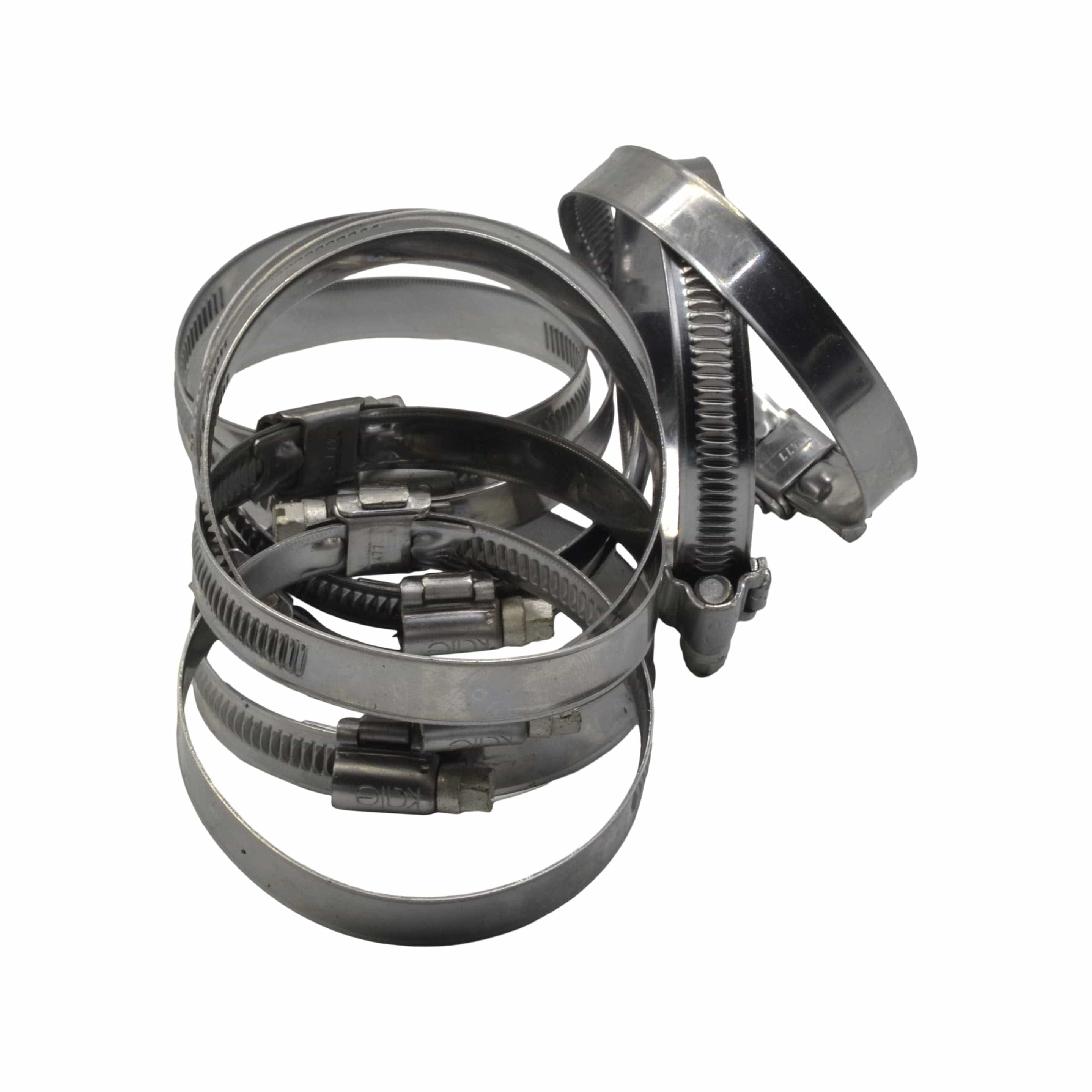 Kale Grab Kits 10 Piece Kale 304 Stainless Steel 50-70mm Worm Drive Hose Clamp