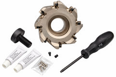 Kyocera 100mm Indexable Face Mill Cutter 45° - 8 Flute Shell Mill - Twin Eagle Imports
