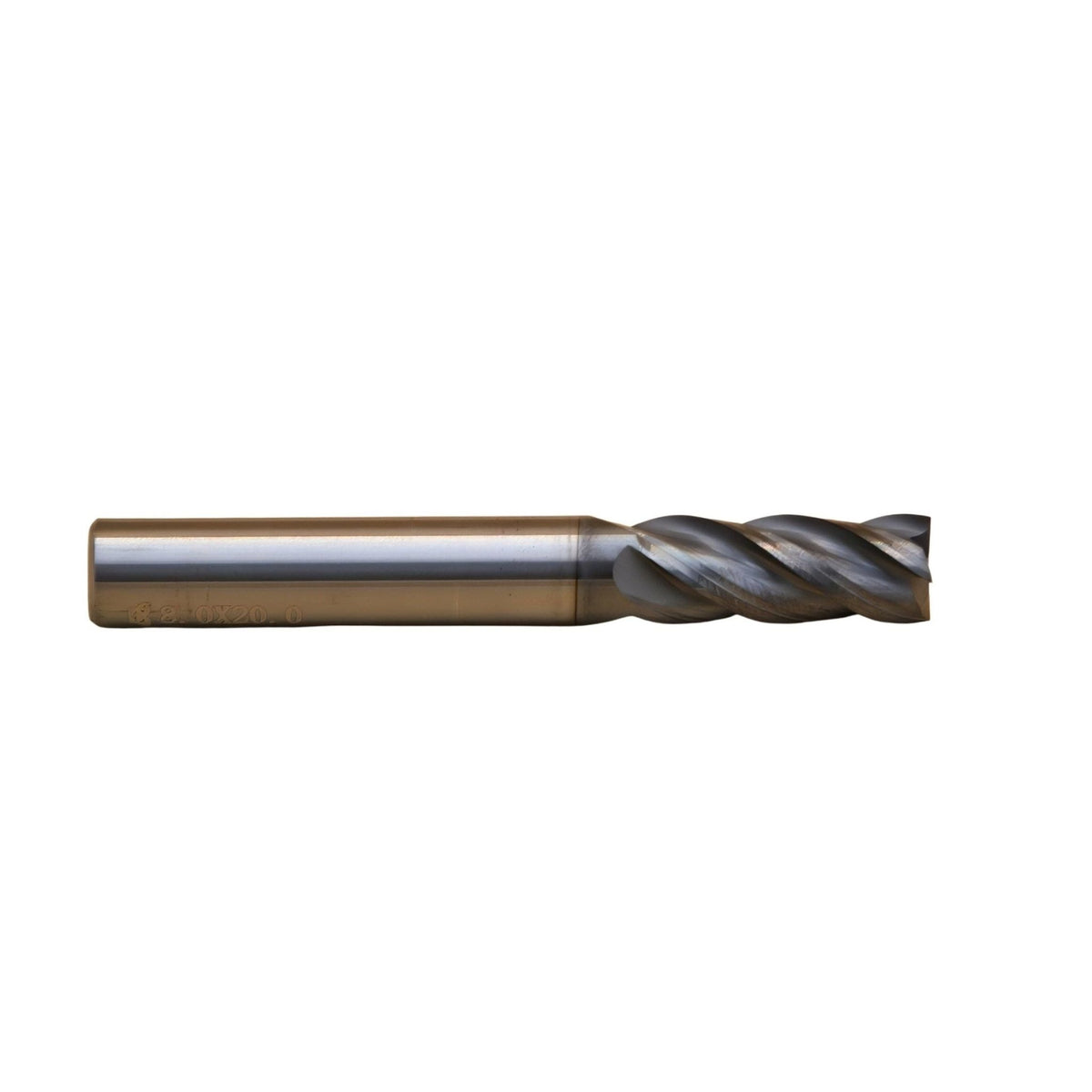 Kyocera 8.0mm 4 Flute Coated Carbide End Mill - Twin Eagle Imports