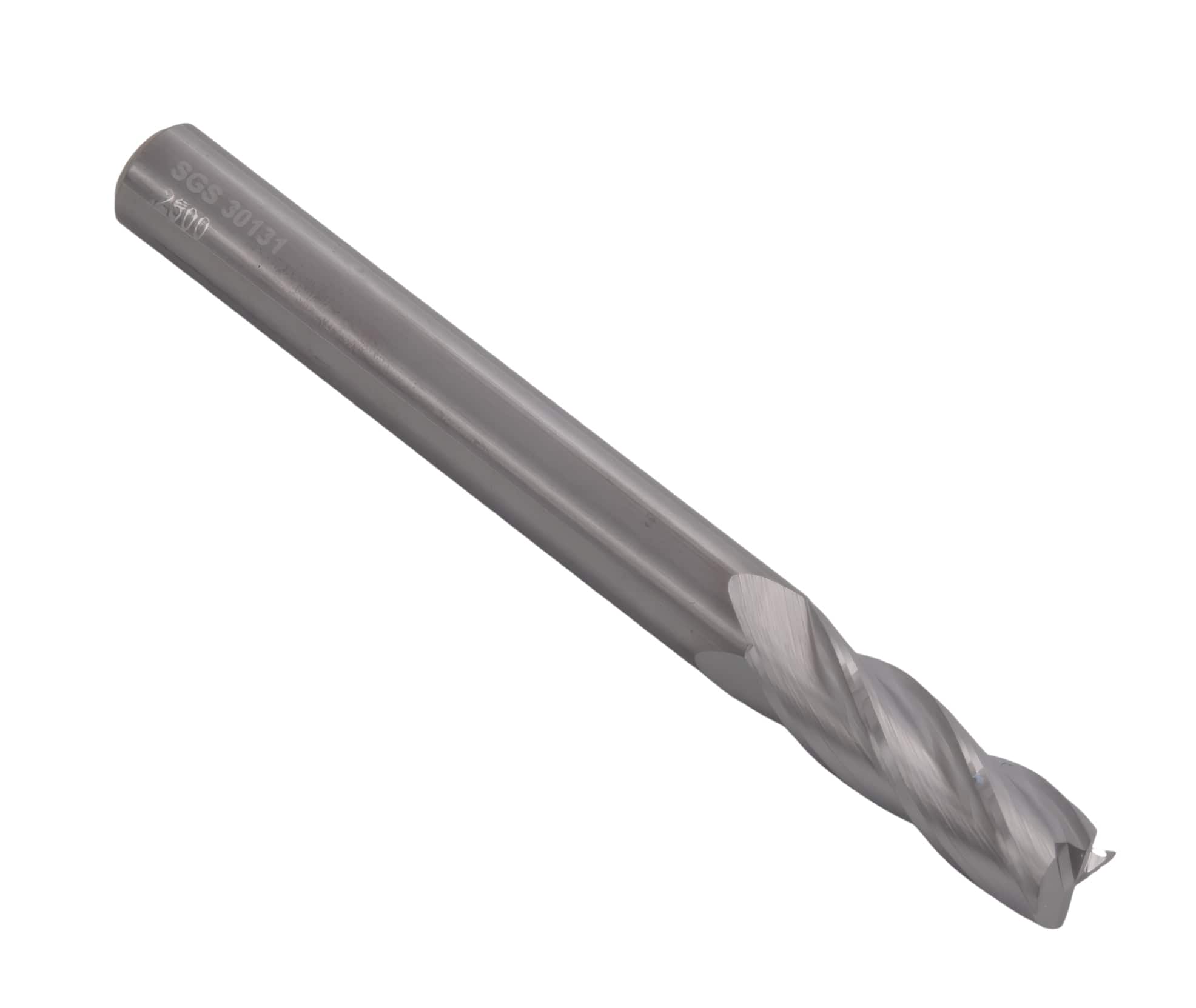 KYOCERA ASIA PACIFIC PTE LTD ENDMILL Kyocera SGS - 1/4" 4 Flute Uncoated Carbide End Mill Short Series