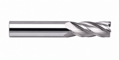 KYOCERA ASIA PACIFIC PTE LTD ENDMILL Kyocera SGS - 3/8" 4 Flute Uncoated Carbide End Mill Short Series