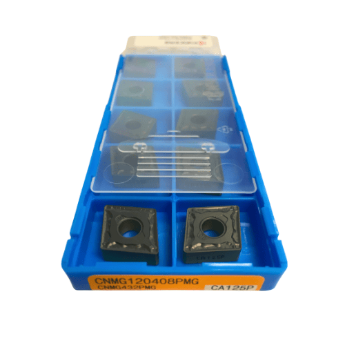 KYOCERA ASIA PACIFIC PTE LTD INSERT 10pc Kyocera CNMG120408PMG CA125P – Turning Insert (Medium-Roughing, PMG Chipbreaker)