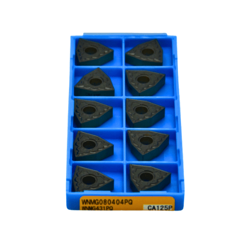 KYOCERA ASIA PACIFIC PTE LTD INSERTS 10 pc Kyocera WNMG080404PQ CA125P – Turning Insert (Finishing, PQ Chipbreaker)