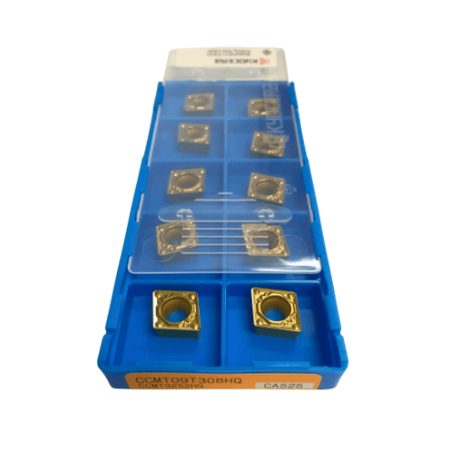 KYOCERA ASIA PACIFIC PTE LTD INSERTS 10pc Kyocera CCMT09T308HQ CA525 – Turning Insert (Finishing to Medium, HQ Chipbreaker)