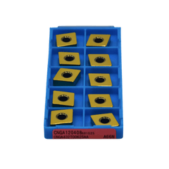 KYOCERA ASIA PACIFIC PTE LTD INSERTS 10pc Kyocera CNGA120408S01525 A66N – Ceramic Turning Insert (High-Speed Machining of Cast Iron)