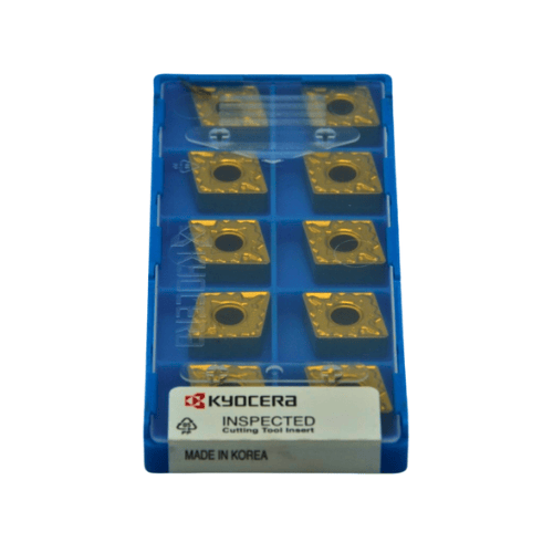 KYOCERA ASIA PACIFIC PTE LTD INSERTS 10pc Kyocera CNMG120408PS CA525 – Turning Insert (Finishing to Medium, PS Chipbreaker)