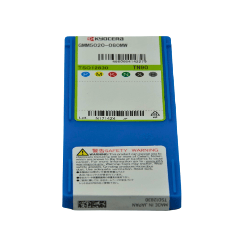 KYOCERA ASIA PACIFIC PTE LTD INSERTS 10pc Kyocera GMM5020-080MW TN90 – External Grooving Insert (M-Class, Precision Type)