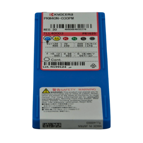 KYOCERA ASIA PACIFIC PTE LTD INSERTS 10pc Kyocera PKM40N-030PM PR1625 – Cut-Off Insert (General Purpose, PM Chipbreaker)