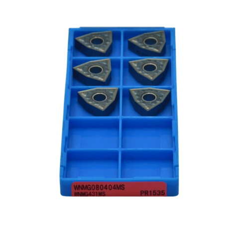 KYOCERA ASIA PACIFIC PTE LTD INSERTS 10pc Kyocera WNMG080404MS PR1535 – Turning Insert (Finishing to Medium, MS Chipbreaker)