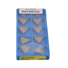 KYOCERA ASIA PACIFIC PTE LTD INSERTS Kyocera TPMR160304GP CA5525 – Turning Insert (Positive Type, Steel Machining, Finishing Chipbreaker)