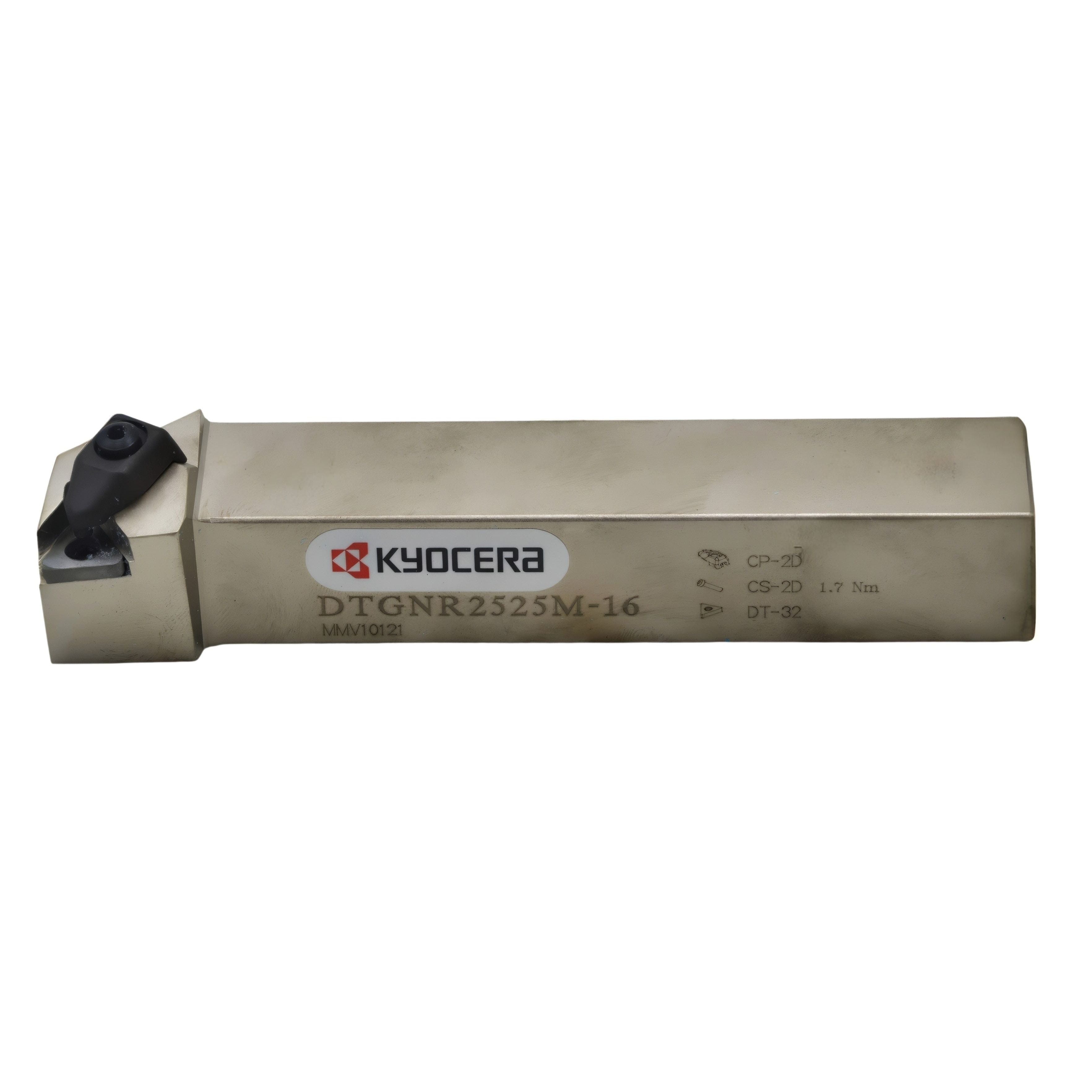 KYOCERA ASIA PACIFIC PTE LTD TOOL HOLDERS Kyocera DTGNR2525M-16 External Turning Toolholder