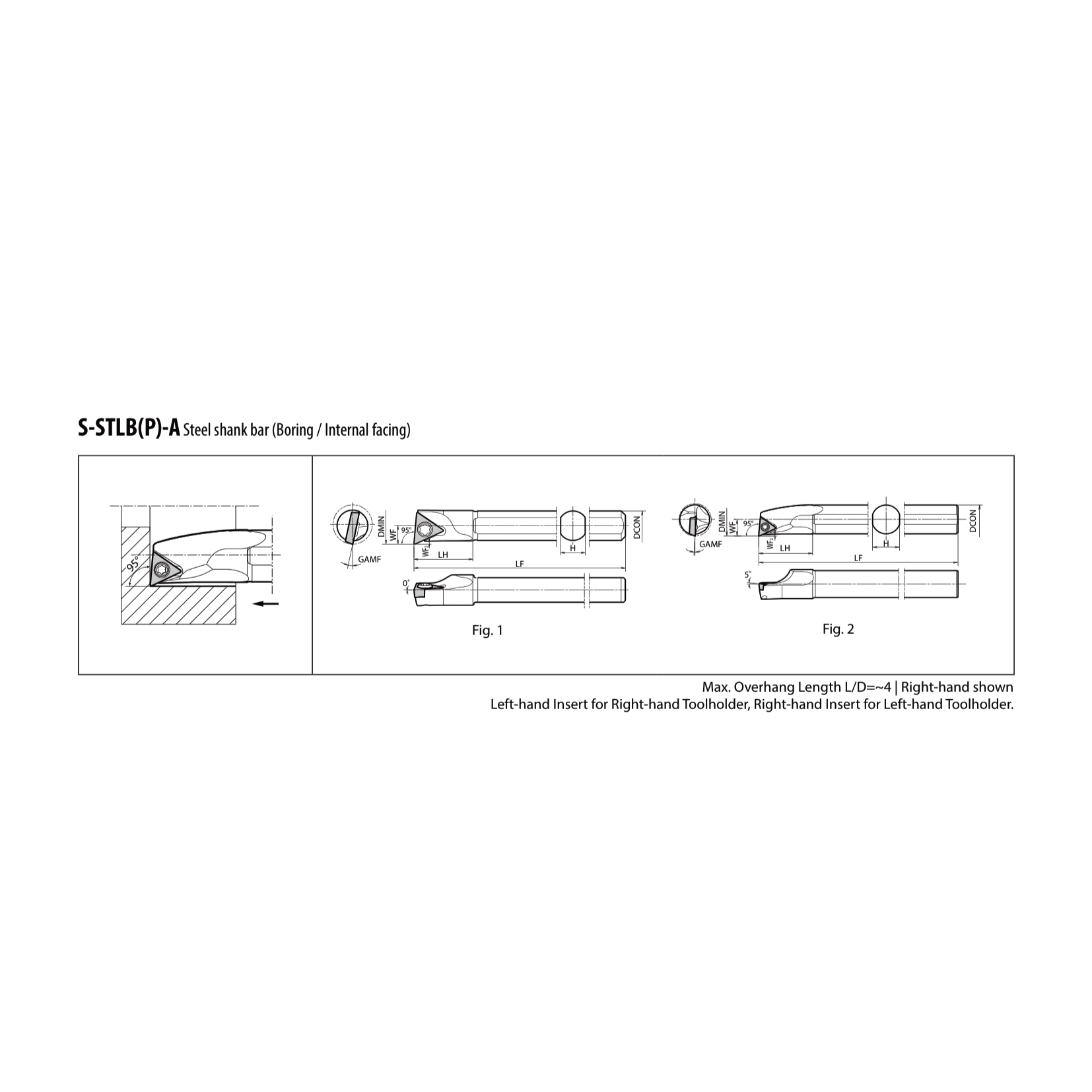 Kyocera Dynamic Bar A10L-STLPR09-12A Internal Boring Bar – Ø10 mm x 12mm - Twin Eagle Imports