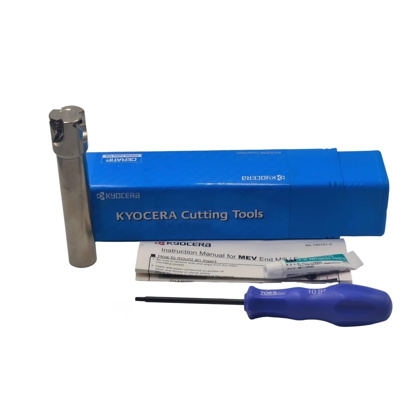 Kyocera MEV25-S20-06-3T – Ø25 mm Indexable Shoulder Milling Toolholder (THN08480) - Twin Eagle Imports
