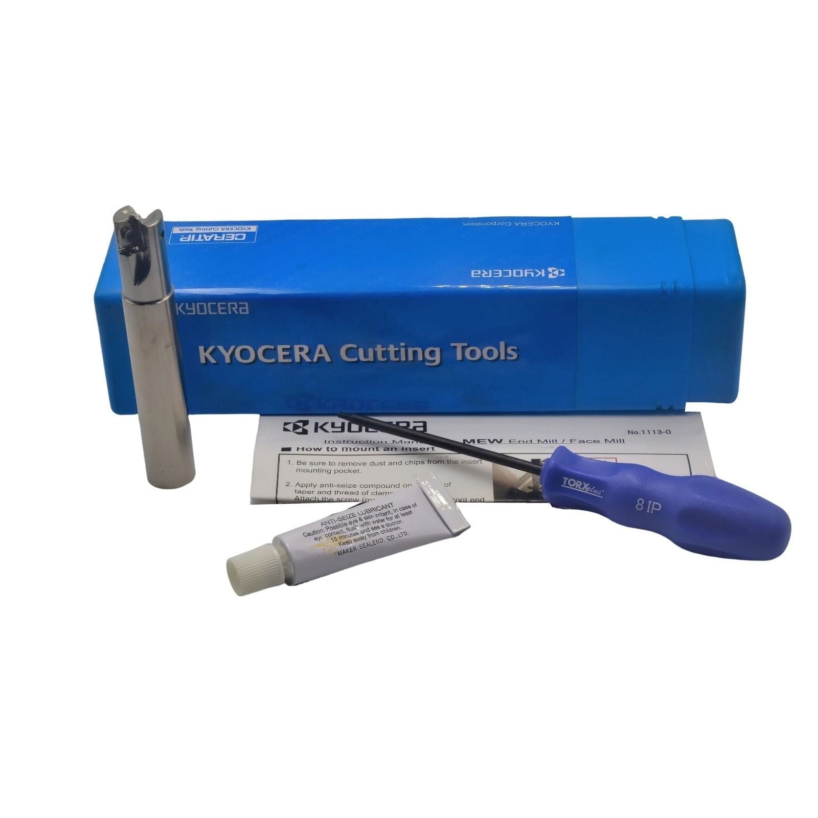 Kyocera MEW16-S16-10-2T – Ø16 mm Indexable Shoulder Milling Toolholder (THN05003) - Twin Eagle Imports