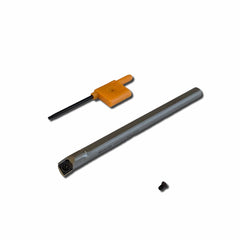 Kyocera S08X-SCLCR06-10A Boring Bar paired with 10pcs CCMT060204HQ CA125P inserts - Twin Eagle Imports