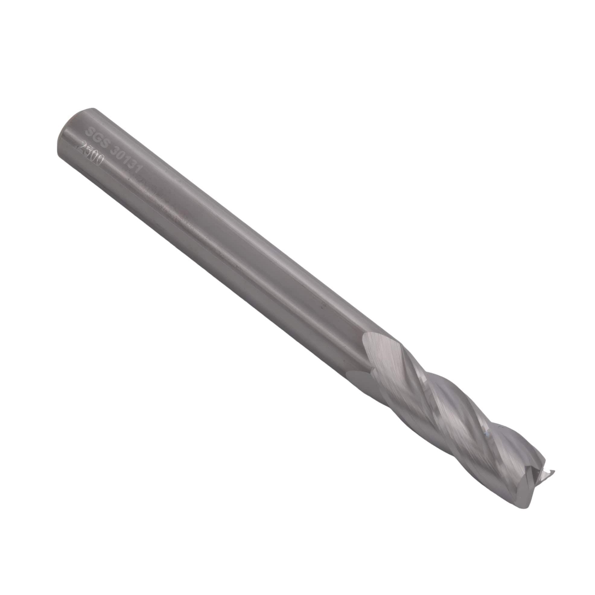 Kyocera SGS - 1/4" 4 Flute Uncoated Carbide End Mill Short Series - Twin Eagle Imports