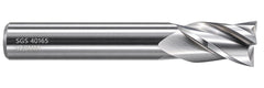 Kyocera SGS 40165 12mm 4 Flute Uncoated Stub Carbide Square End Mill - Twin Eagle Imports