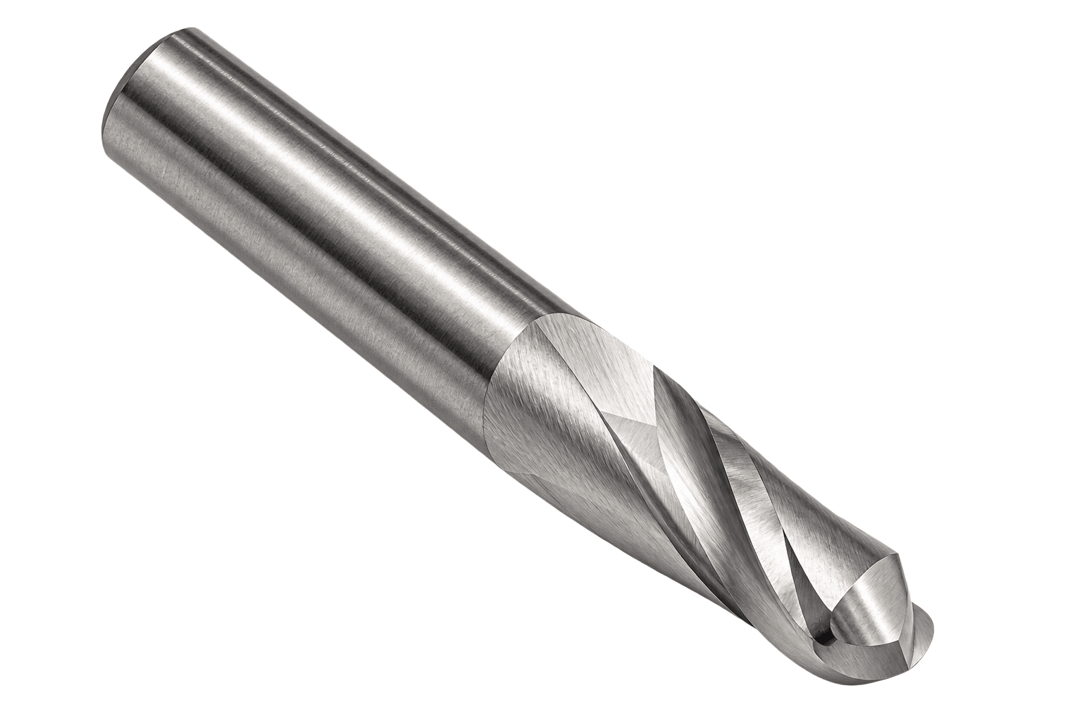 Kyocera SGS 40382 20mm 2 Flute Bright Uncoated Stub Carbide Ball Nose End Mill - Twin Eagle Imports