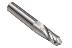 Kyocera SGS 40382 20mm 2 Flute Bright Uncoated Stub Carbide Ball Nose End Mill - Twin Eagle Imports