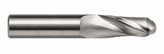 Kyocera SGS 40382 20mm 2 Flute Bright Uncoated Stub Carbide Ball Nose End Mill - Twin Eagle Imports