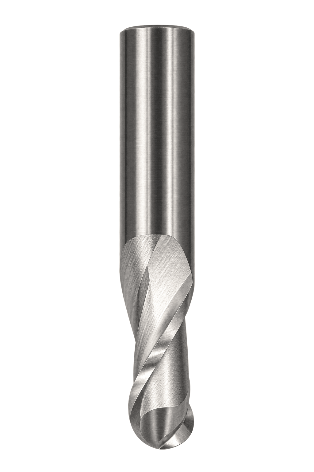 Kyocera SGS 40382 20mm 2 Flute Bright Uncoated Stub Carbide Ball Nose End Mill - Twin Eagle Imports