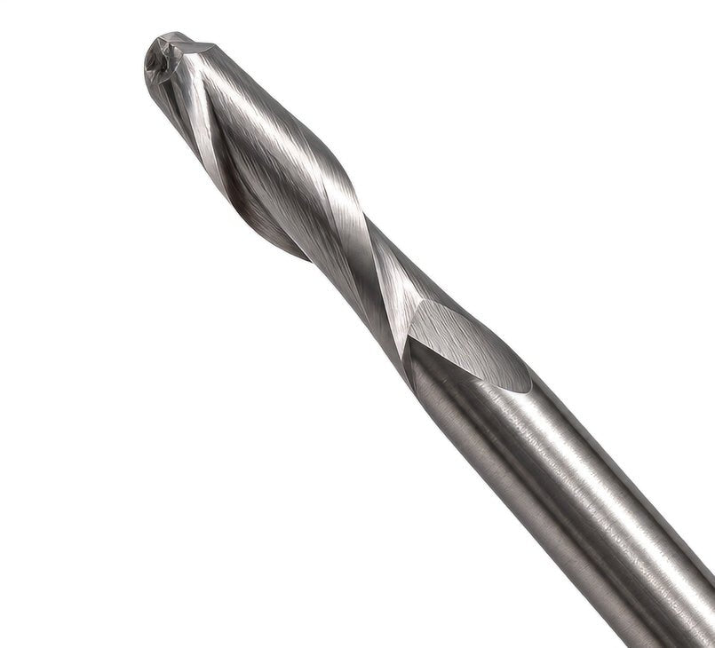 Kyocera SGS 43316 8mm 2 Flute Bright Uncoated Carbide Ball Nose End Mill - Twin Eagle Imports