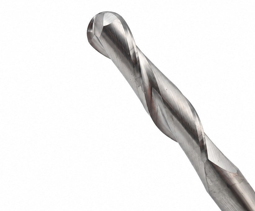 Kyocera SGS 43336 12mm 2 Flute Bright Uncoated Carbide Ball Nose End Mill - Twin Eagle Imports