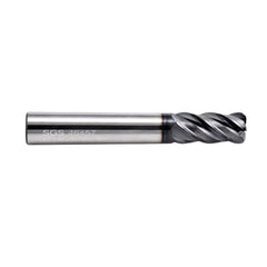 Kyocera SGS 46459 10mm 4 Flute Ti-NAMITE-A AlTiN Corner Radius End Mill - Twin Eagle Imports