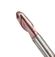 Kyocera SGS 48727 10mm 2 Flute TiCN Coated Carbide Ball Nose End Mill - Twin Eagle Imports