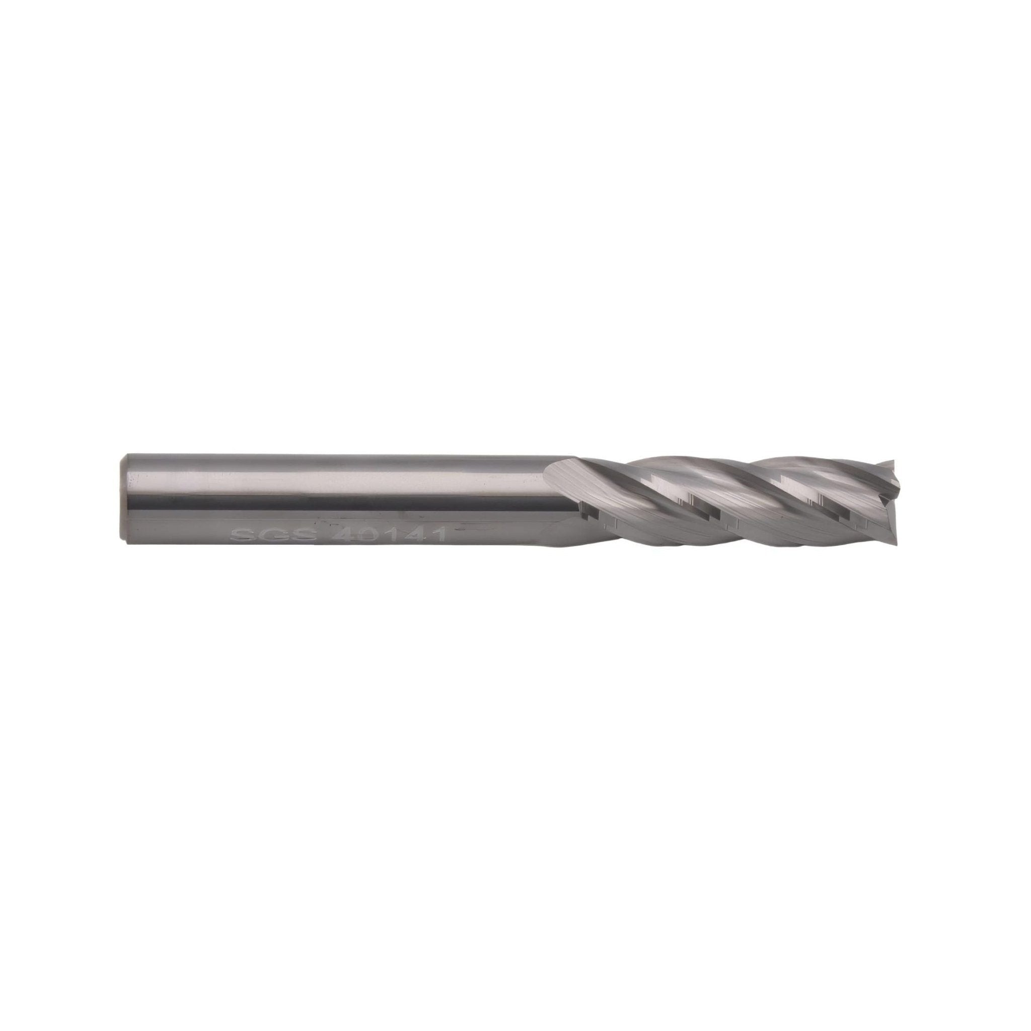 Kyocera SGS - 6.0mm 4 Flute Uncoated Carbide End Mill Short Series - Twin Eagle Imports