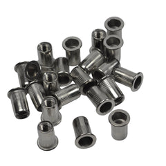 M8 304 Stainless Steel Nutsert Rivet Nuts – Bulk Pack of 200 - Twin Eagle Imports