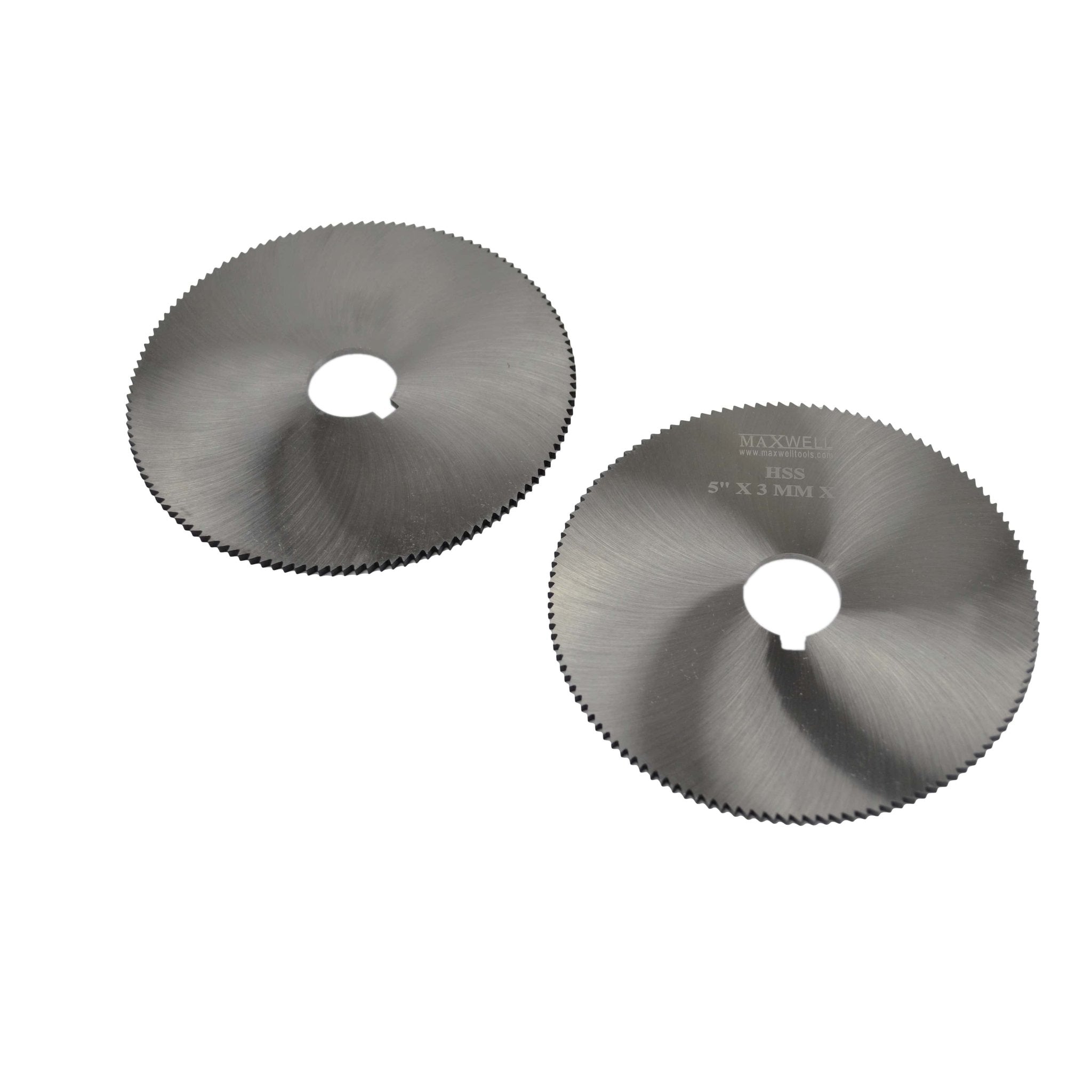 Maxwell HSS Slitting Saw 5" x 3mm x 1" Bore - Twin Eagle Imports