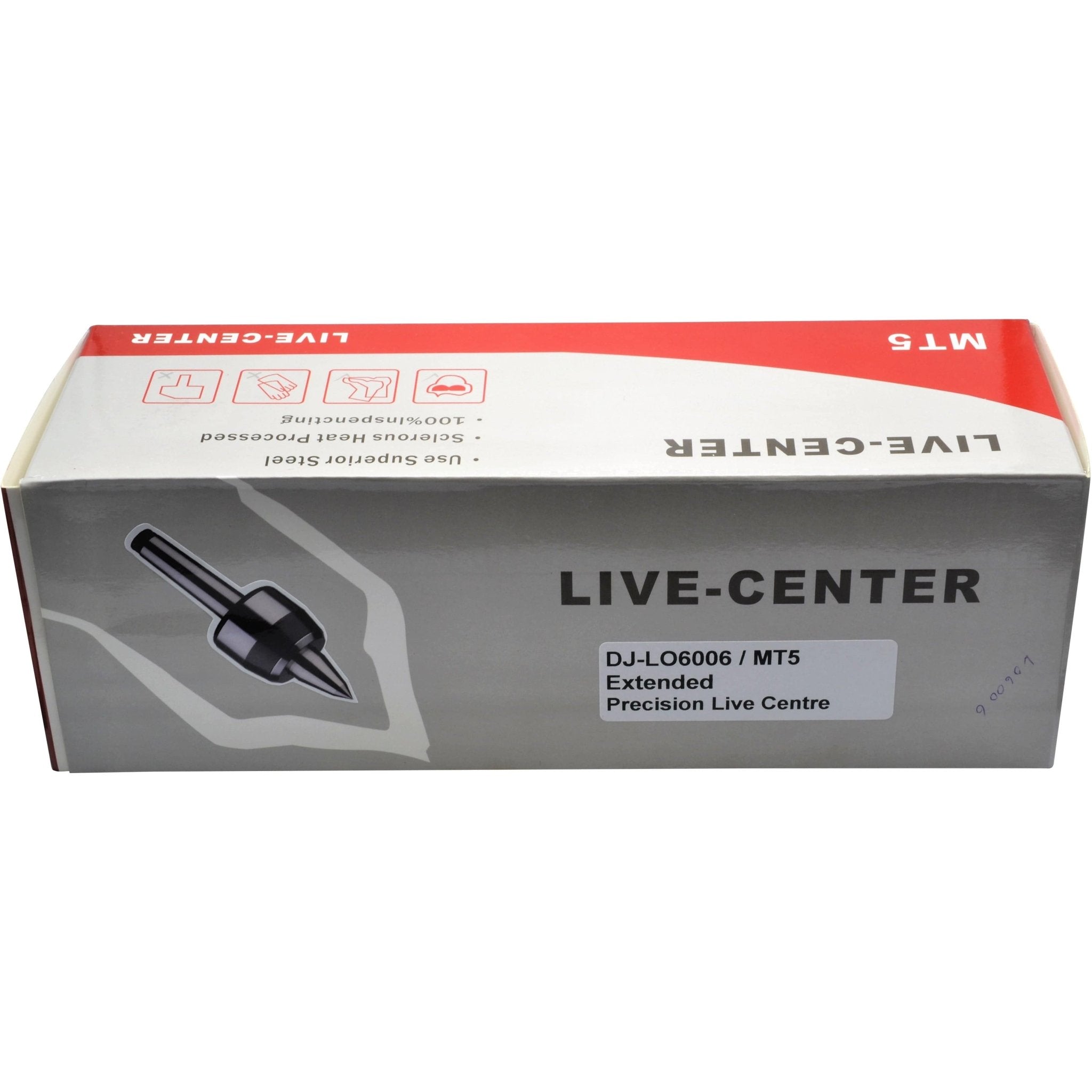 Morse Taper 5 Extended Nose High Speed Live Centre - Twin Eagle Imports