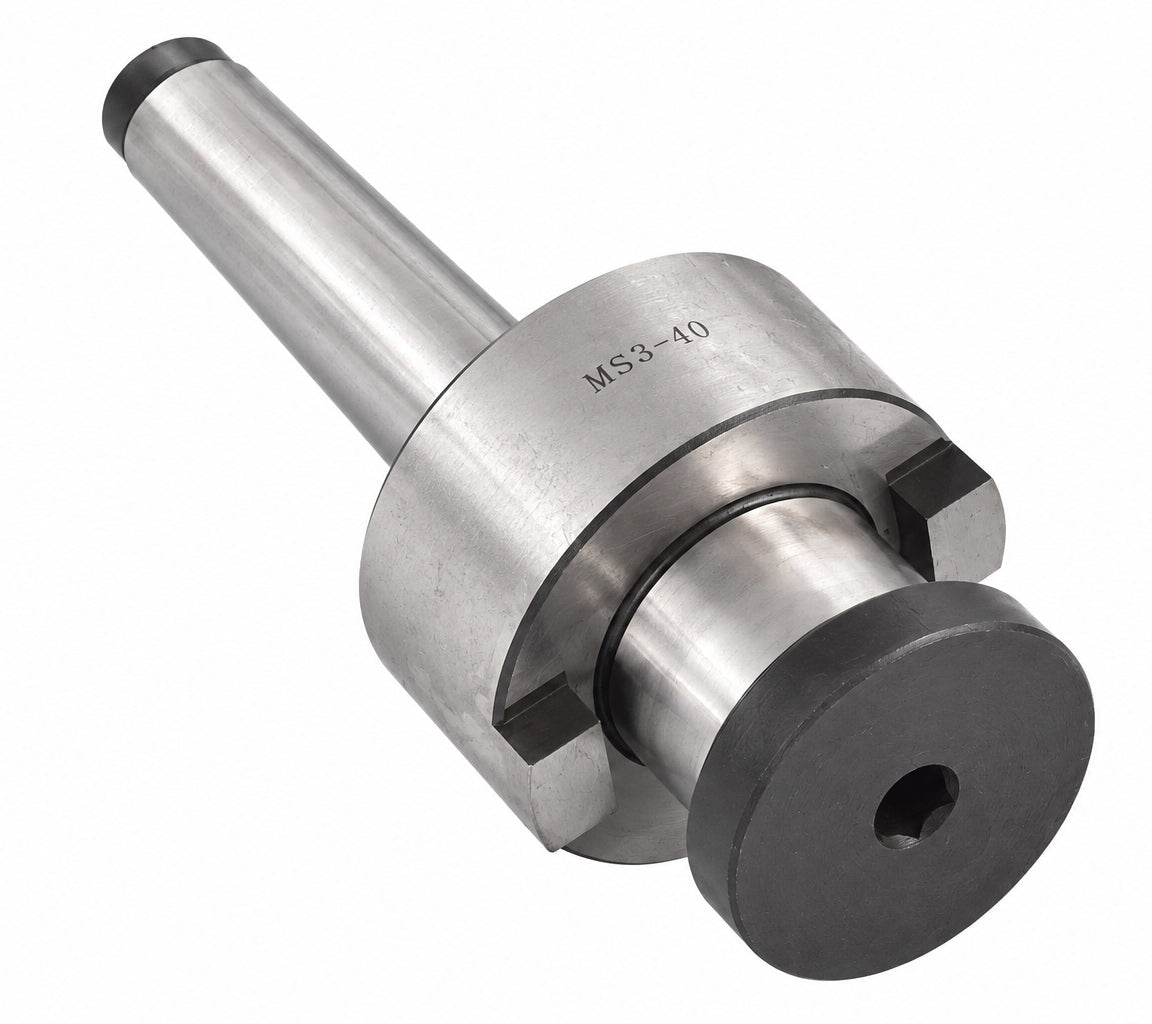 MT3 Face Mill Arbor 40mm Pilot Diameter - M12 Drawbar Thread - Twin Eagle Imports