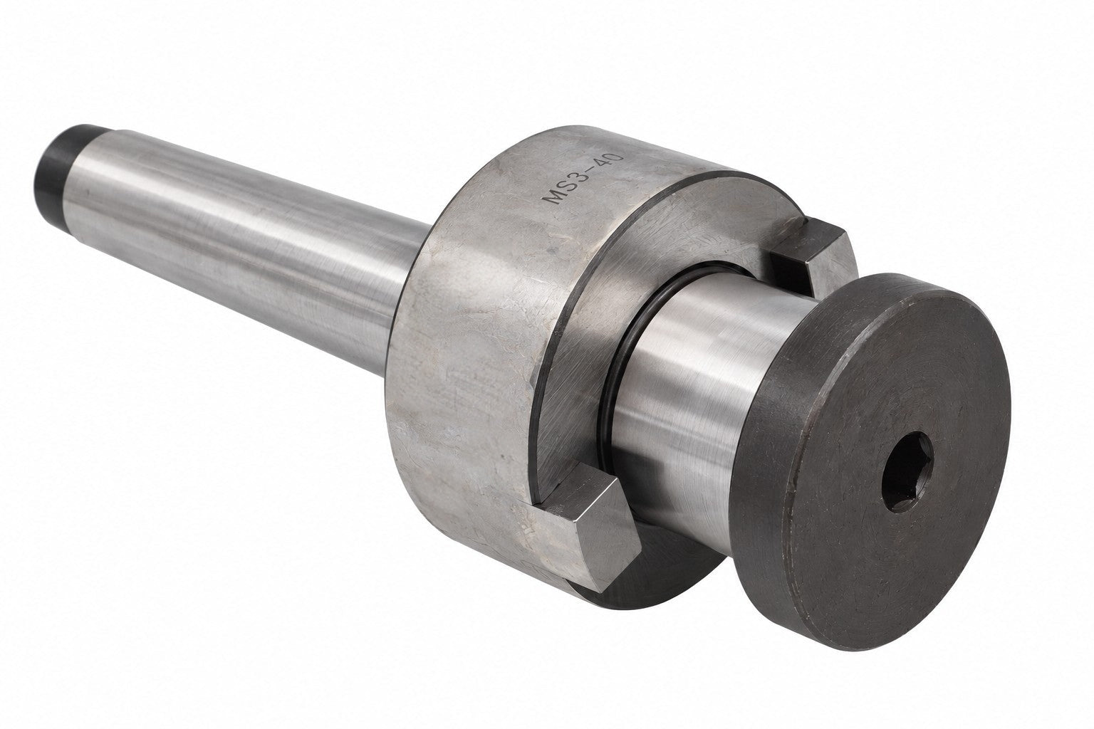 MT3 Face Mill Arbor 40mm Pilot Diameter - M12 Drawbar Thread - Twin Eagle Imports