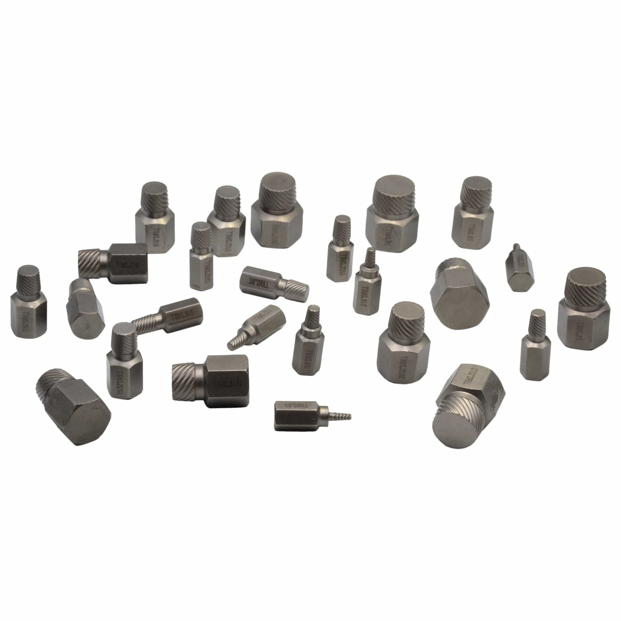 Multi Spline Screw Extractor 25 Piece Kit - Twin Eagle Imports