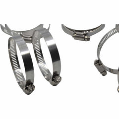 Norma Grab Kits 10 Piece 304 Stainless Steel 52-76mm Worm Drive Hose Clamp