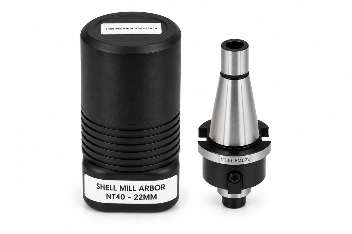 NT40 Shell Mill Arbor 22mm Pilot Diameter - Twin Eagle Imports