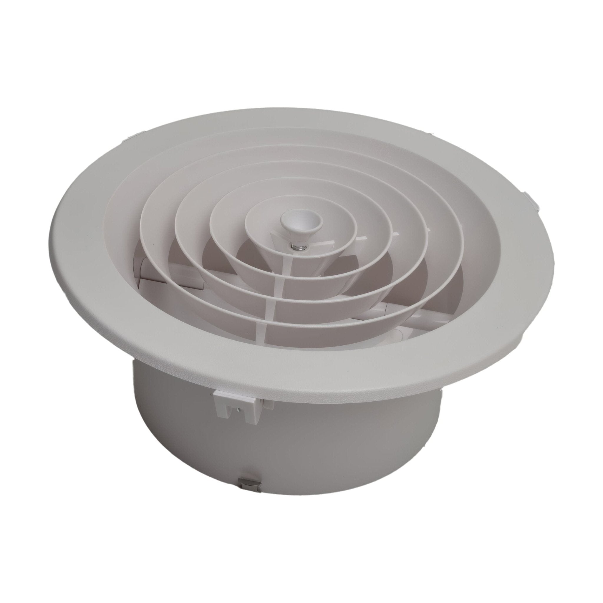 Pack of 20 Ductsure PDJ200 Plastic Round Ceiling Vent Diffuser - Twin Eagle Imports