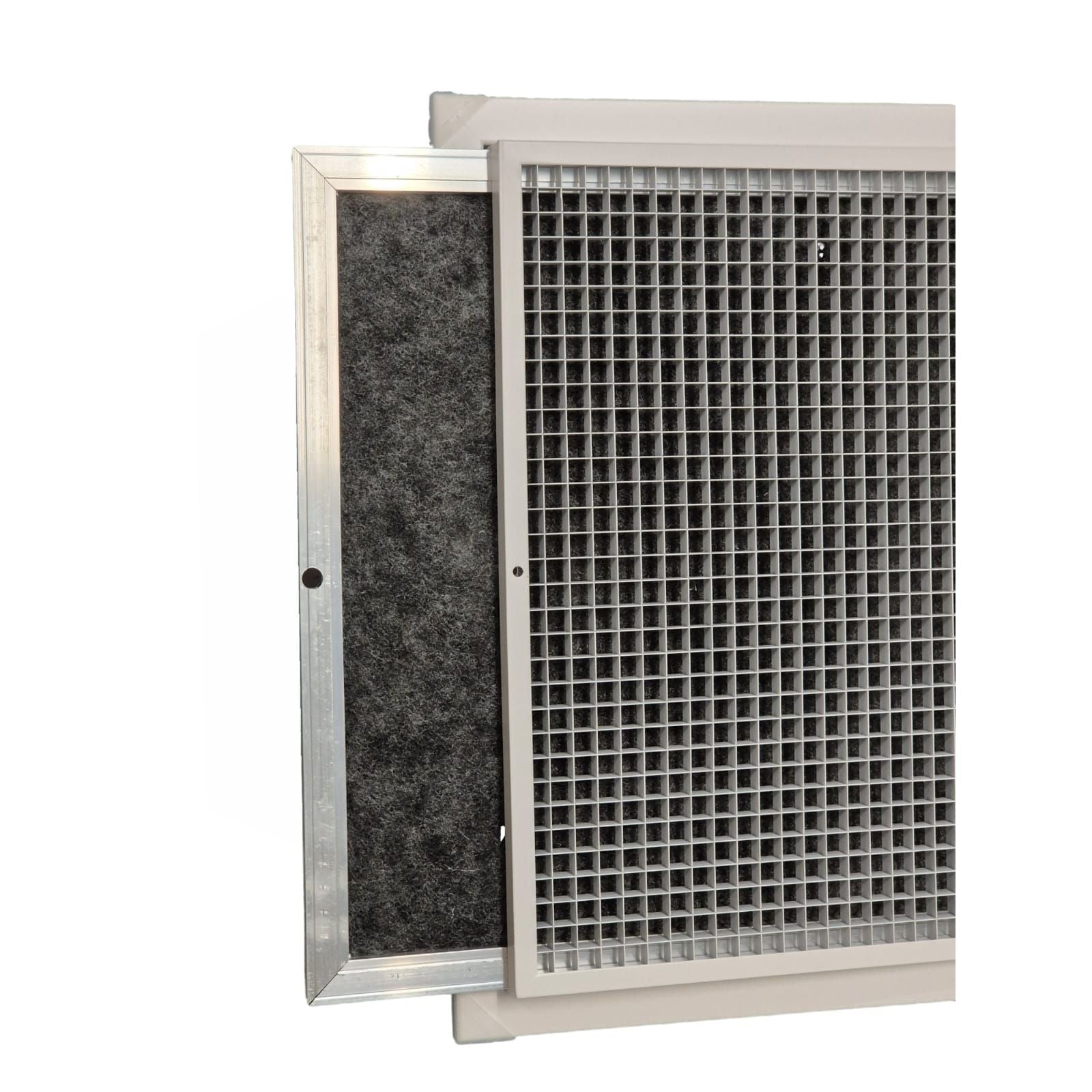 Pack of 3 Ductsure Eggcrate Hinged Filter EGHF-P 600450 (595x445mm) - Twin Eagle Imports