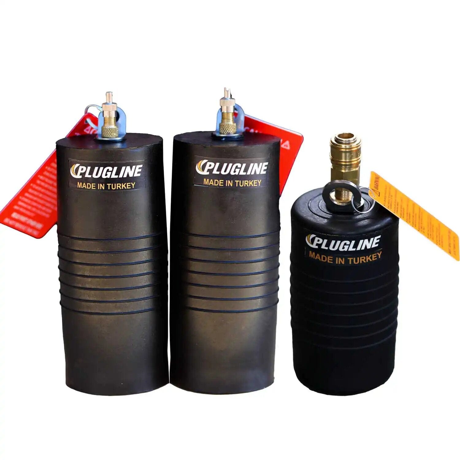 PLUGLINE 40 mm Inflatable Short Blocking Plug – Heavy-Duty Pipe Sealing Solution - Twin Eagle Imports