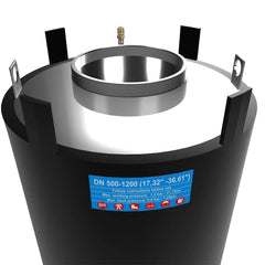 Plugline Expanding Plumbing Plug PLUGLINE 500-1200 mm Multi Size Metal Core Inflatable Bypass Plug