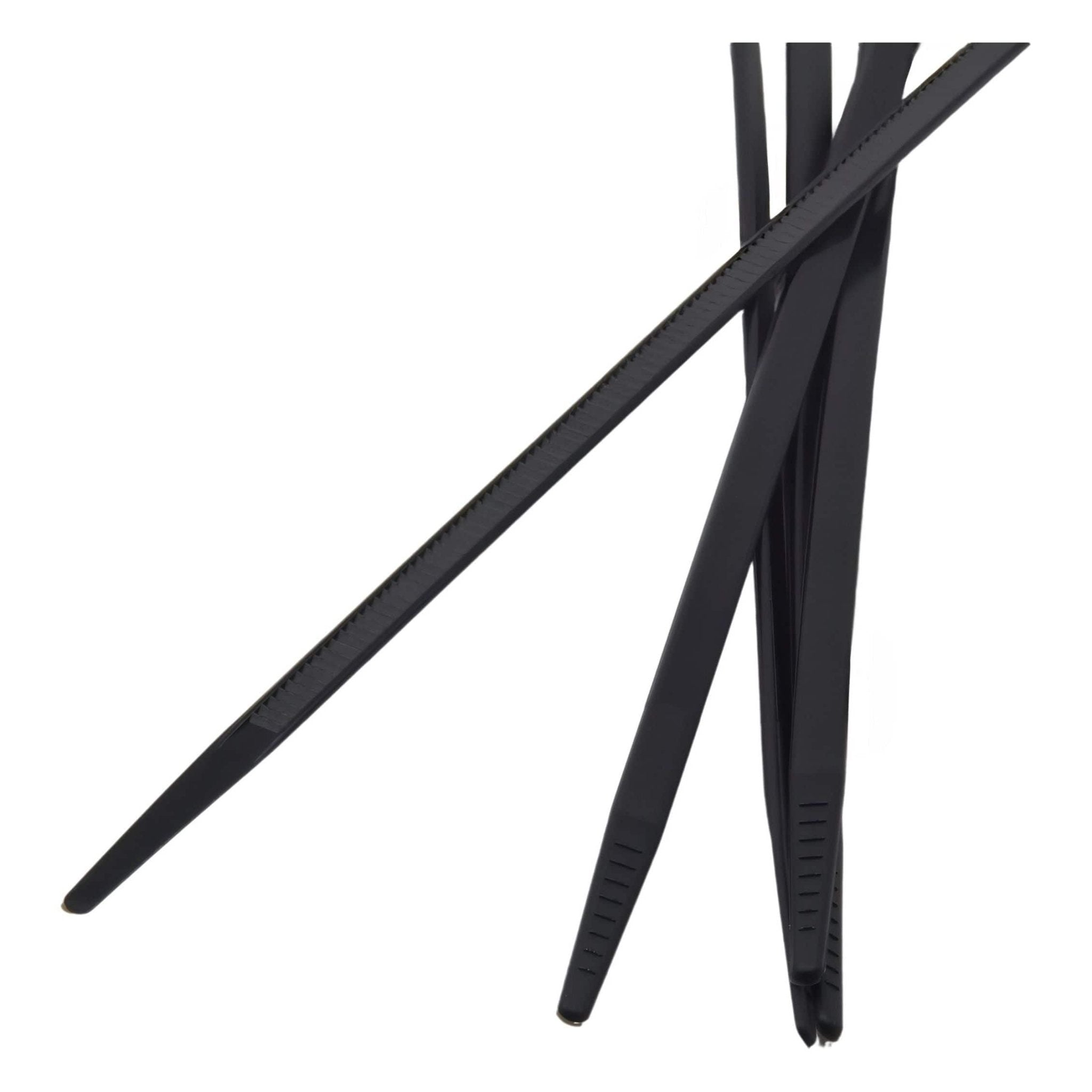 RAPTOR Black 150mm x 3.6mm Medium Duty Cable Ties, 100 Pack - Twin Eagle Imports