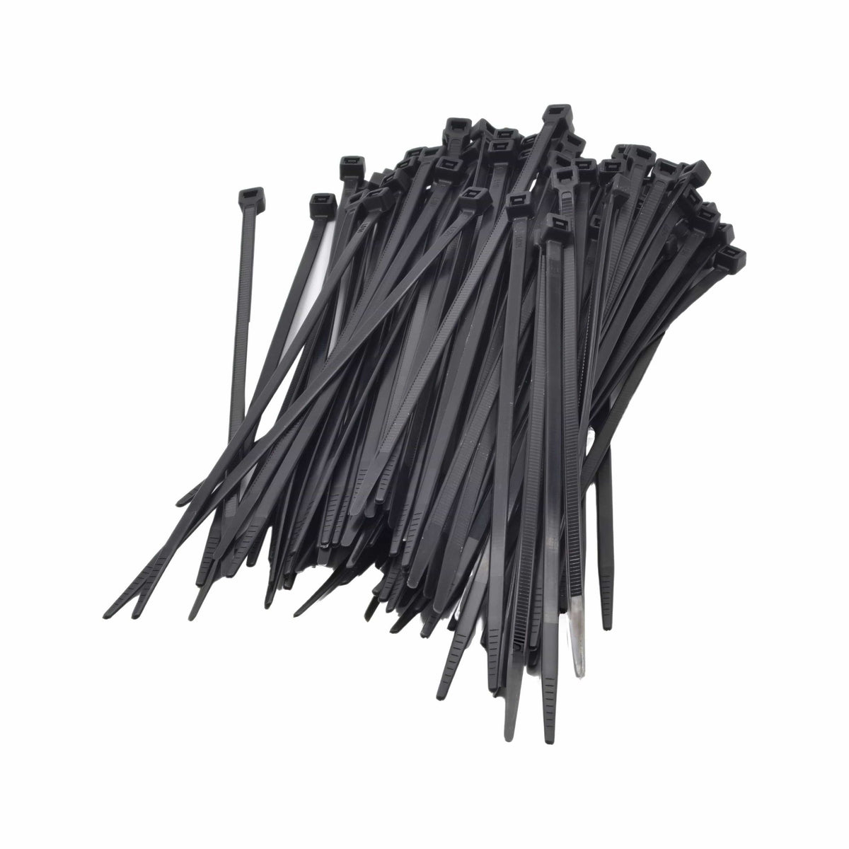 RAPTOR Black 150mm x 3.6mm Medium Duty Cable Ties, 100 Pack - Twin Eagle Imports