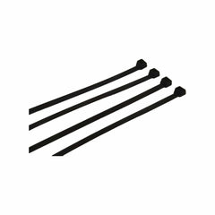 Raptor Cable Tie RAPTOR Black 450mm x 7.6mm Heavy Duty Cable Ties, 100 Pack